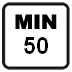 Minimum age of eldest 50