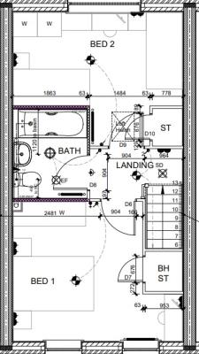 1st Floor plan